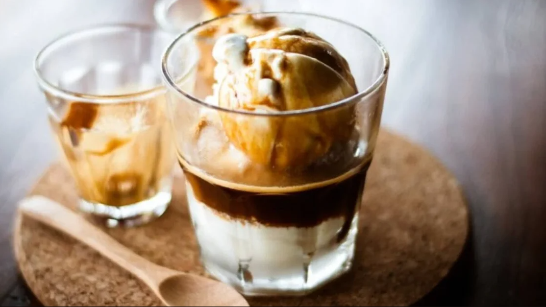 affogato al caffe